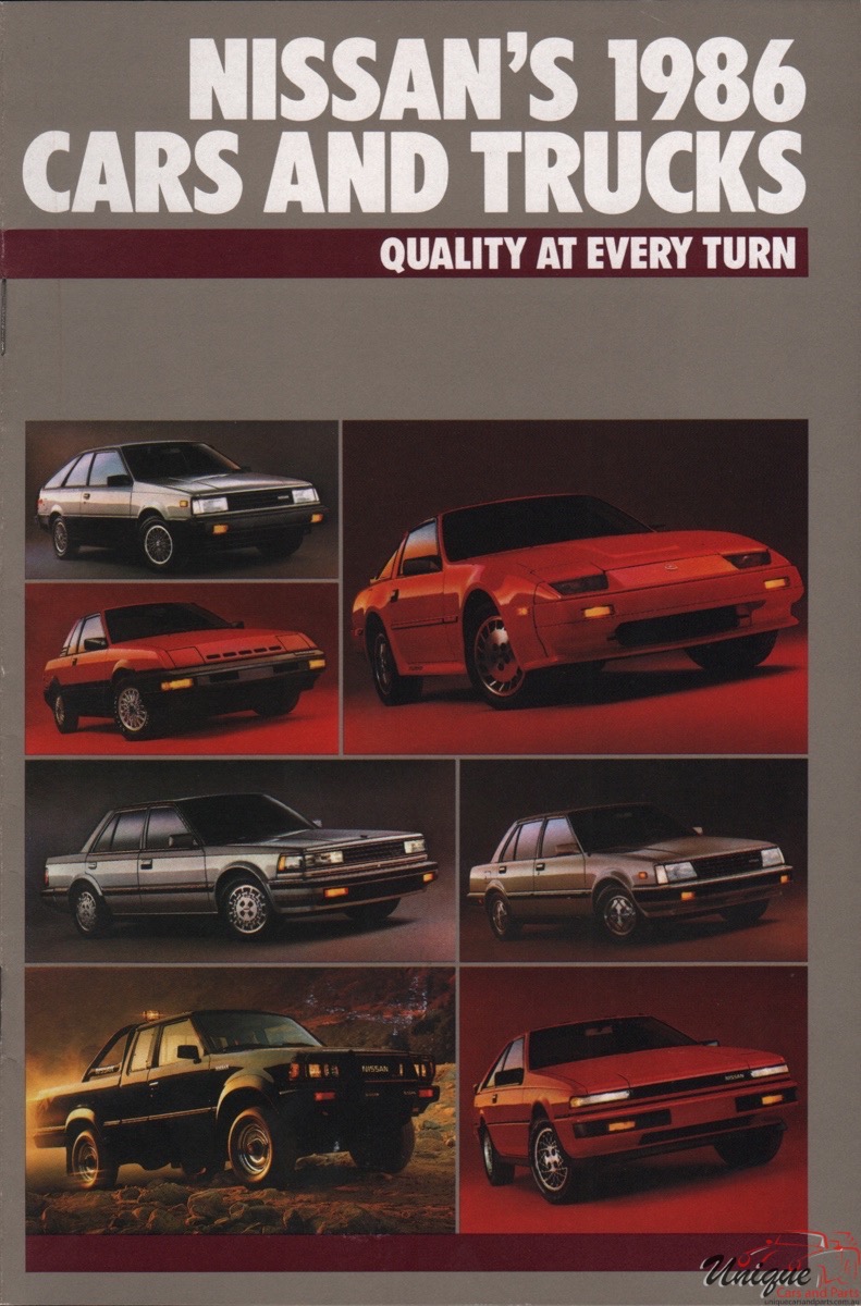1986 Nissan Cars and Trucks Brochure Page 5